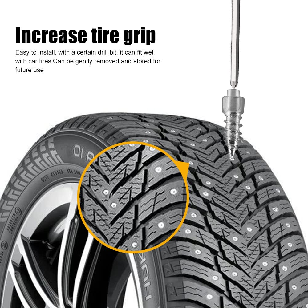 Amazon.co.jp: BXSKRES(なか) スパイクタイヤ スパイクピン タイヤ滑り